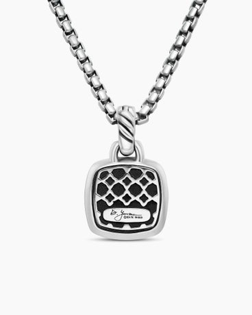 Albion® Pendant in Sterling Silver with 18K Yellow Gold, Champagne Citrine and Diamonds, 11mm