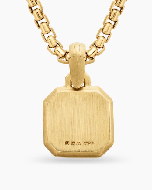 Petrvs® Horse Amulet in 18ct Yellow Gold, 13.4mm