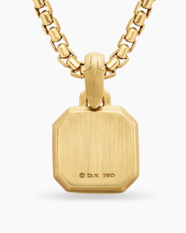 Petrvs® Horse Amulet in 18K Yellow Gold, 13.4mm