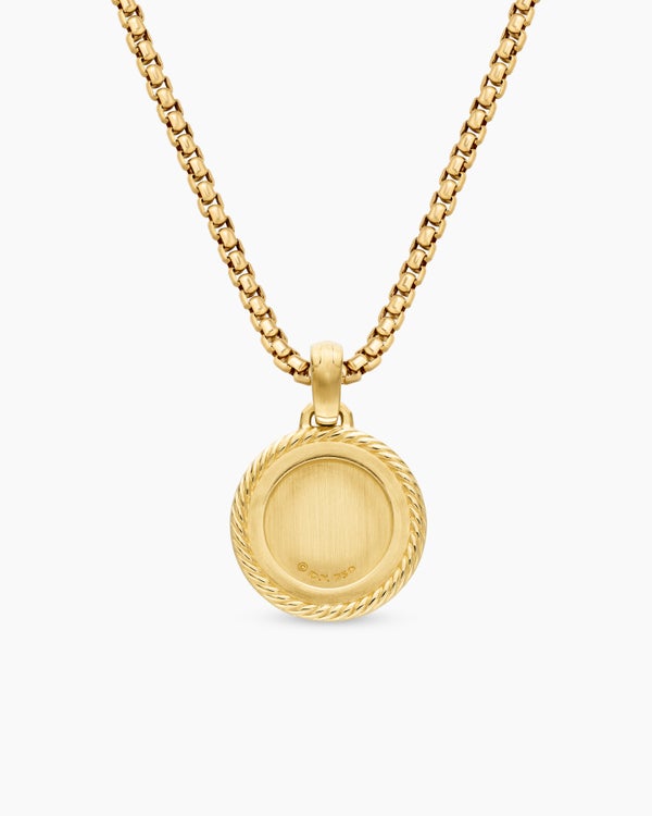 Petrvs® Angel Pendant in 18K Yellow Gold, 13.5mm