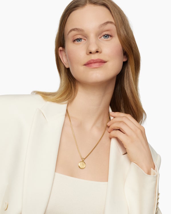 Petrvs® Angel Pendant in 18K Yellow Gold, 26.7mm