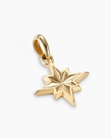 Maritime® North Star Amulet in 18K Yellow Gold, 27mm