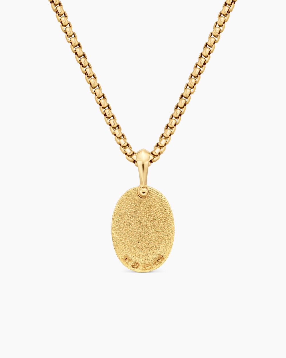 Amulette abeille Petrvs® en or jaune 18 carats, 17,8 mm hommes
