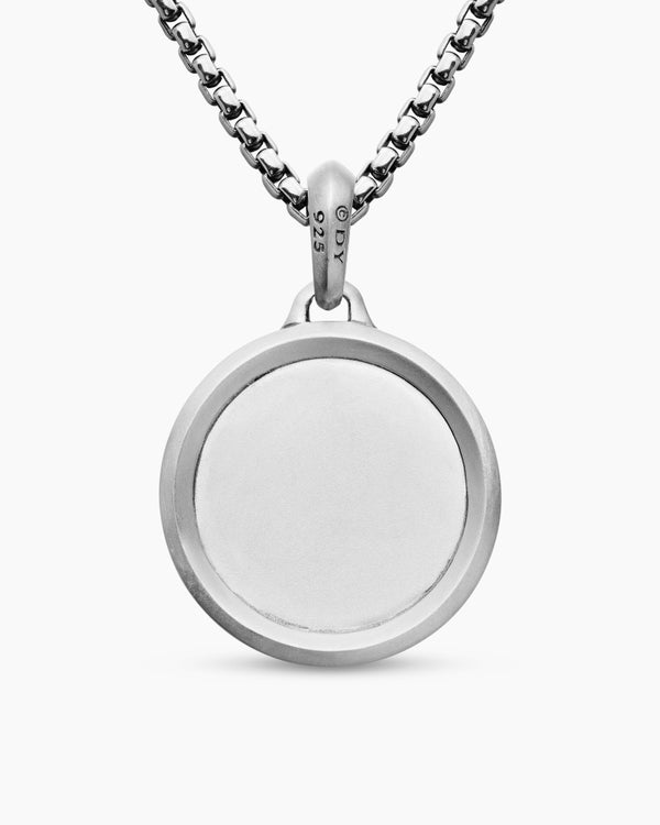 St. Christopher Amulet in Sterling Silver, 34.5mm