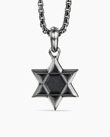 Star of David Amulet in Sterling Silver, 34.7mm
