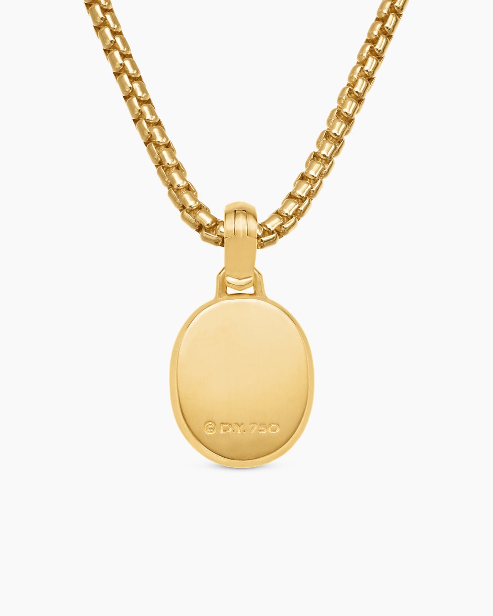 Womens Petrvs® Scarab Amulet in 18K Yellow Gold with Black Mother of Pearl and Diamonds, 16.3mm