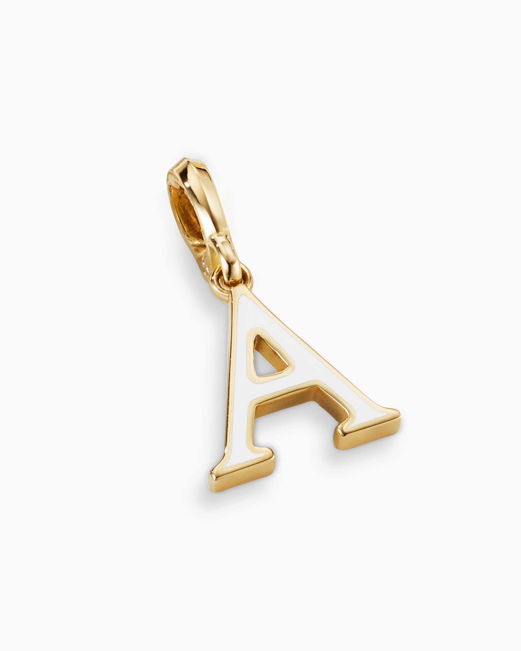 Louis Vuitton 18K Gold “Envelope Charm Letter Charm” Pendant