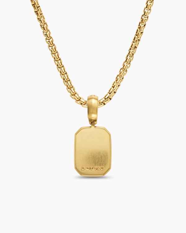 Petrvs® Petite Bee Amulet in 18ct Yellow Gold with Carnelian, 12.8mm