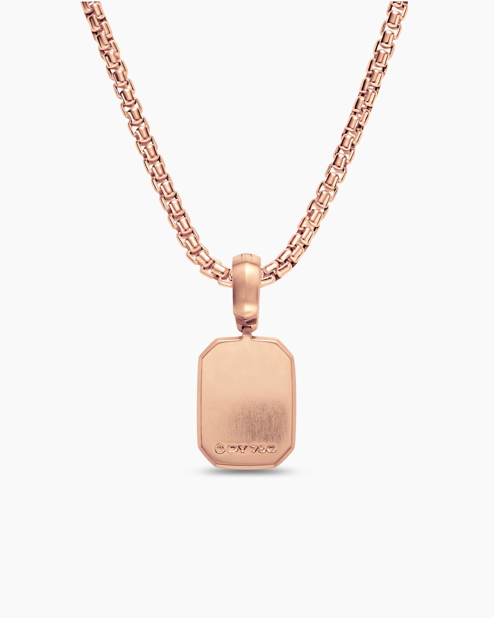 Womens Petrvs® Petite Bee Amulet in 18K Rose Gold with Rubellite, 12.8mm