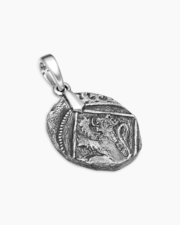Shipwreck Coin Amulet in Sterling Silver, 28.4mm