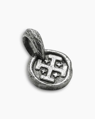 Shipwreck Coin Amulet in Sterling Silver, 17mm