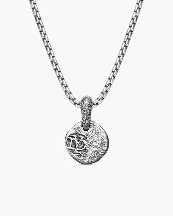 Shipwreck Coin Amulet in Sterling Silver, 10.5mm