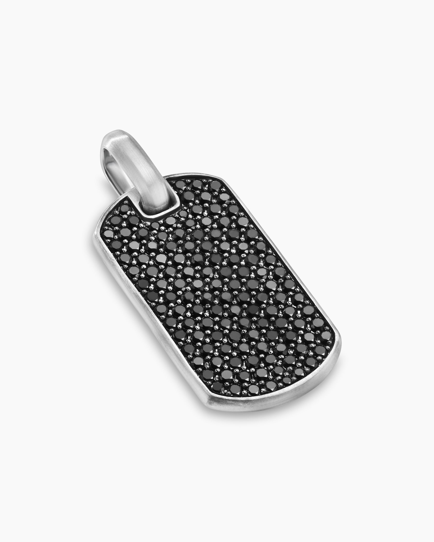 David Yurman Deco Ingot Pendant with Pavé Black Diamonds