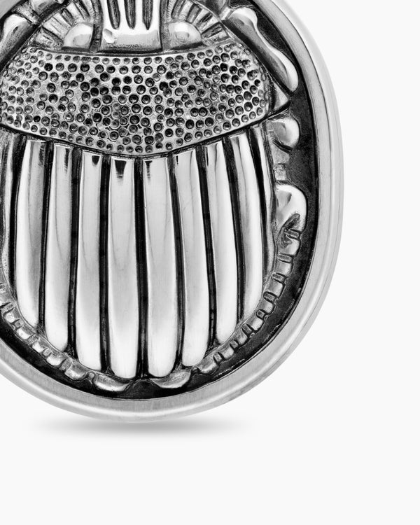 Amulette scarabée Petrvs® en argent sterling, 32,3 mm