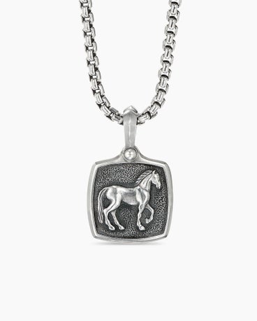 Petrvs® Horse Amulet in Sterling Silver, 19mm