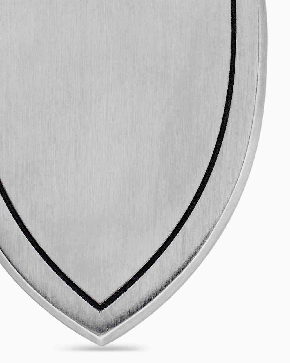 Mens St. Michael Amulet in Sterling Silver, 26mm