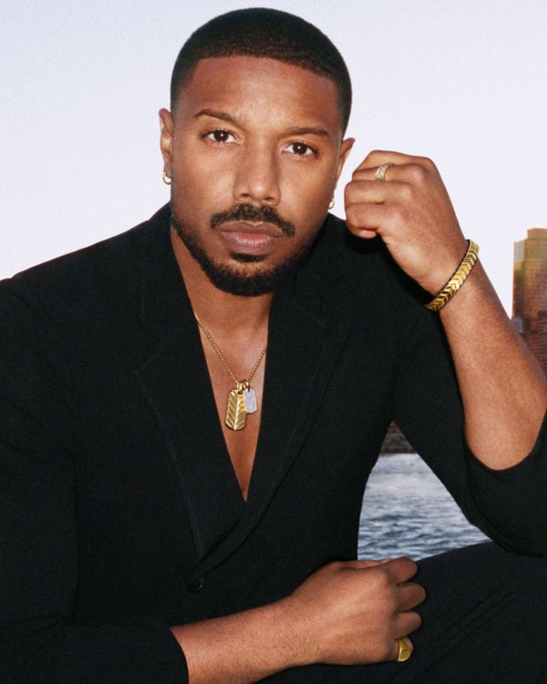 Médaille Chevron en or jaune 18 carats, 35 mm