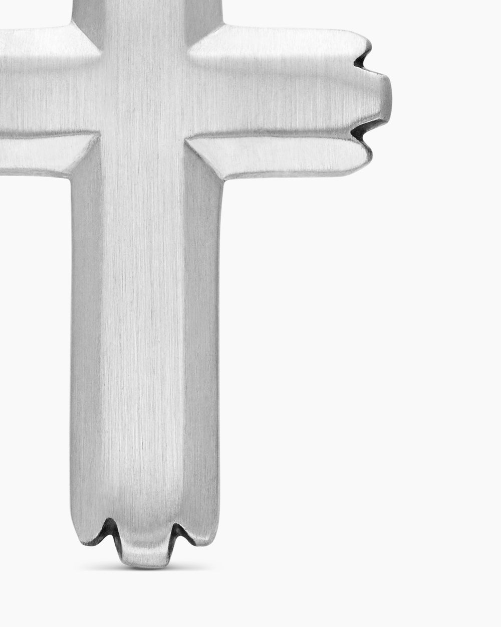 Pendentif à croix Deco en argent sterling, 27 mm hommes