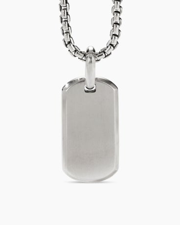 David Yurman Deco Ingot Pendant with Pavé Black Diamonds