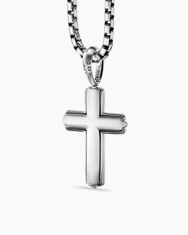 Pyramid Cross in Sterling Silver, 24mm