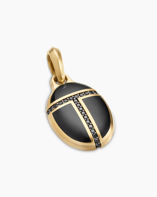 Cairo Amulet in 18K Yellow Gold, 23mm