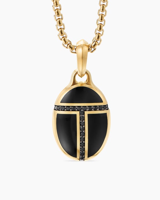 Cairo Amulet in 18K Yellow Gold, 23mm