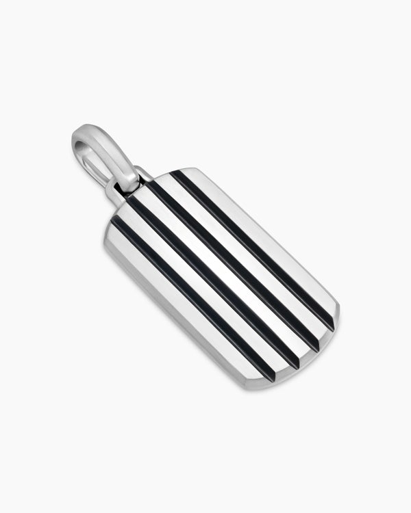 Streamline® Tag in Sterling Silver, 35mm