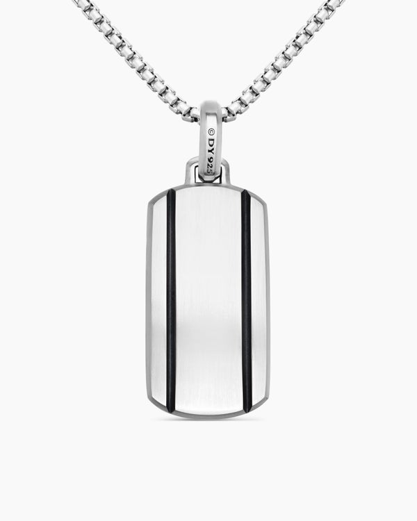 Streamline® Tag in Sterling Silver, 35mm