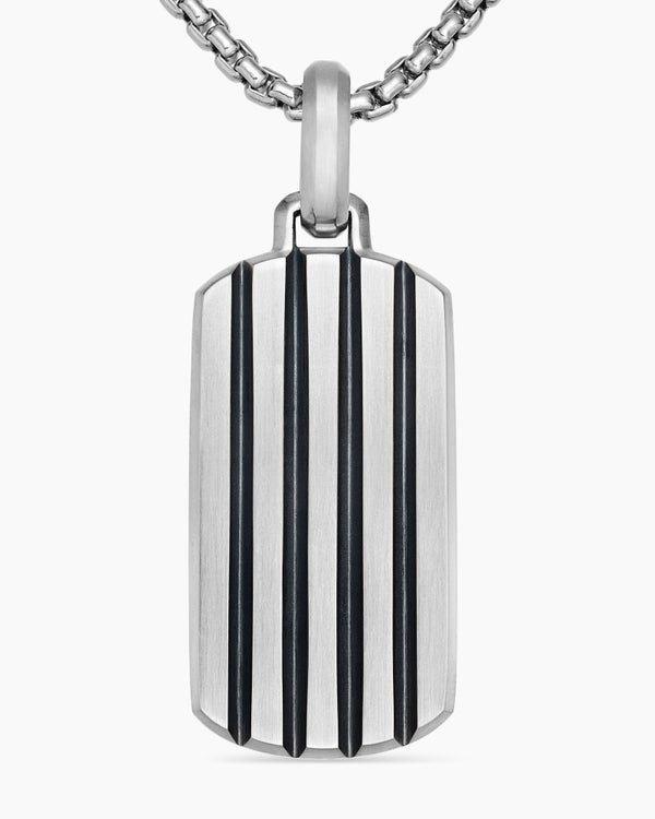 Streamline® Tag in Sterling Silver, 35mm