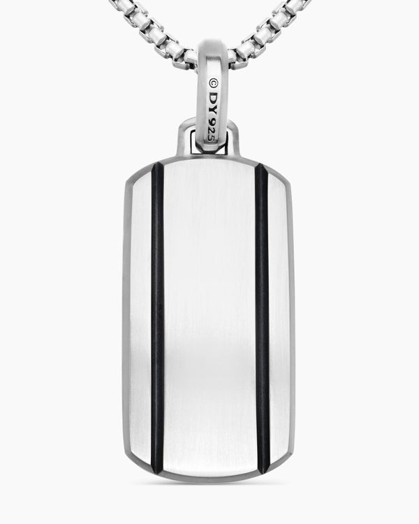 Streamline® Tag in Sterling Silver, 35mm
