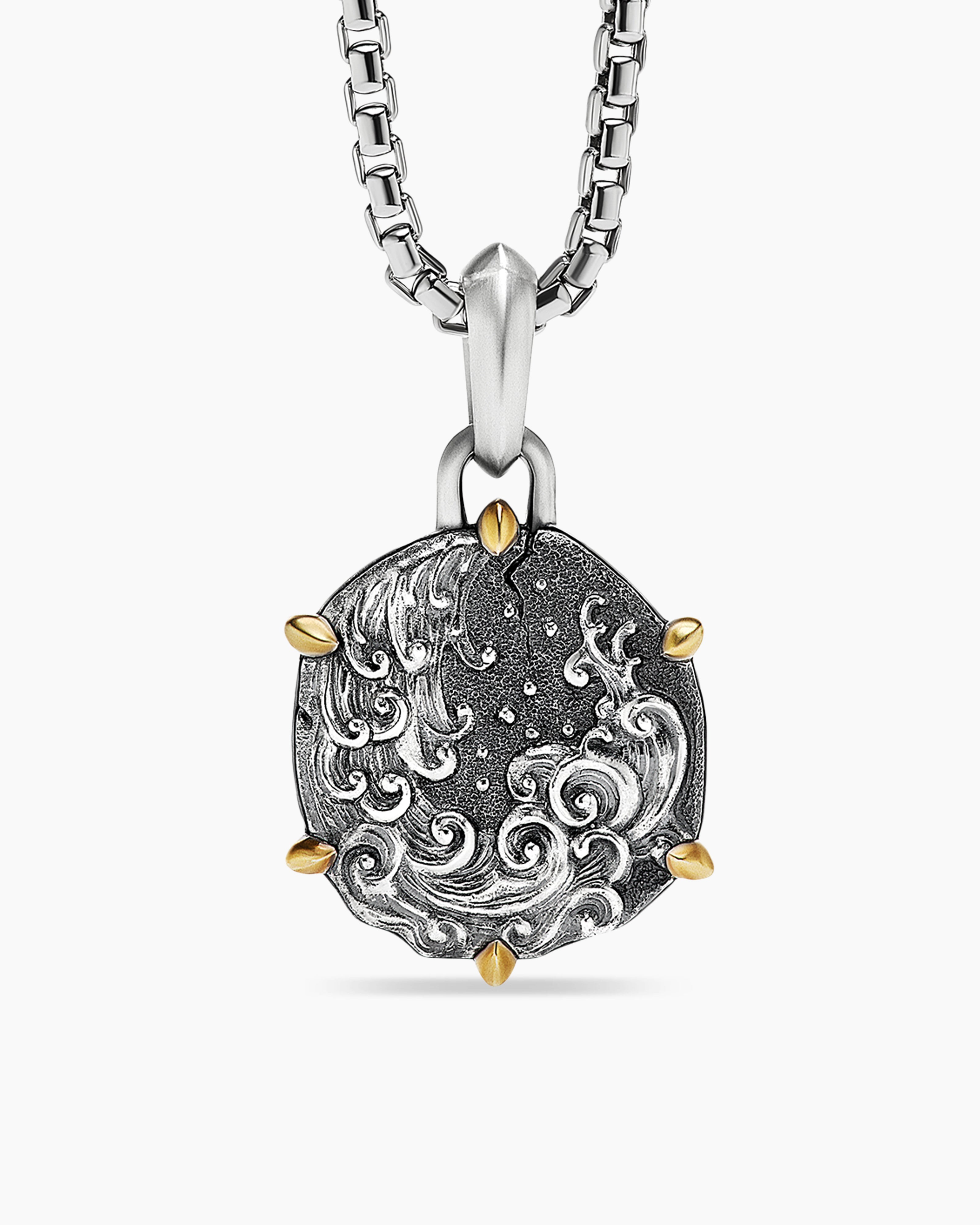 925 Silver necklace – chain and AQUARIUS zodiac sign | Jewellery Eshop EU