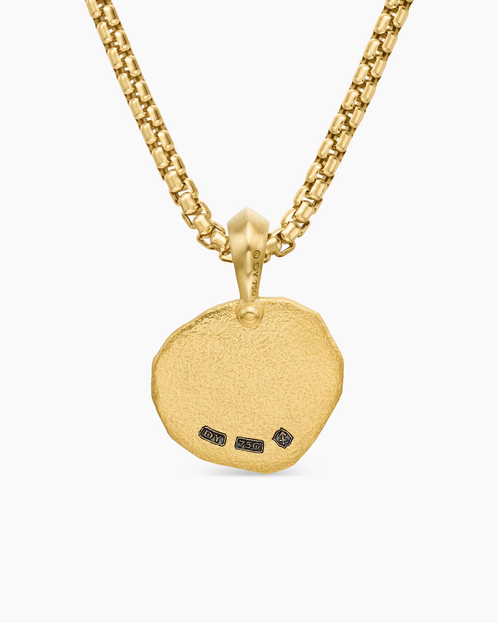 Amulette Sagittaire en or jaune 18 carats, 27 mm hommes