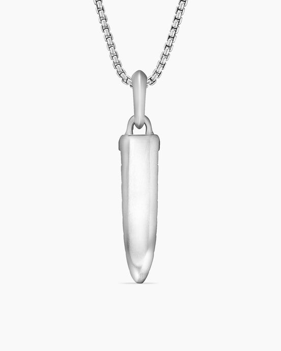 Empire Amulet in Sterling Silver, 27.7mm