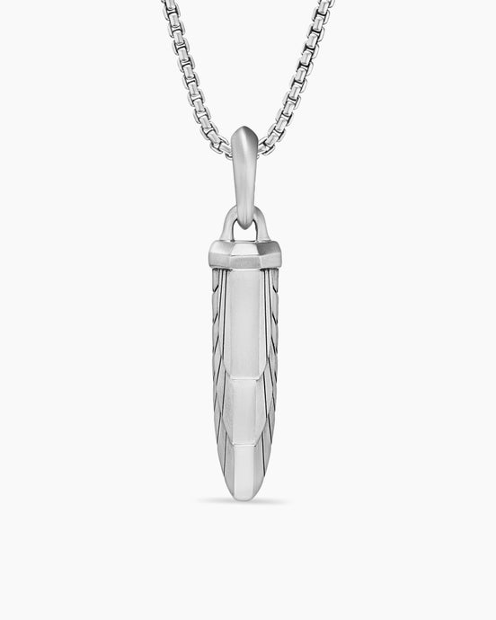 Empire Amulet in Sterling Silver, 27.7mm