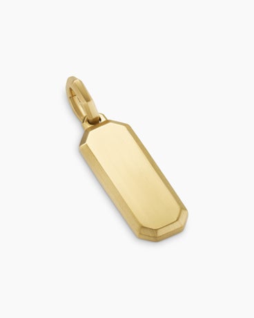Streamline® Amulet in 18K Yellow Gold, 39mm