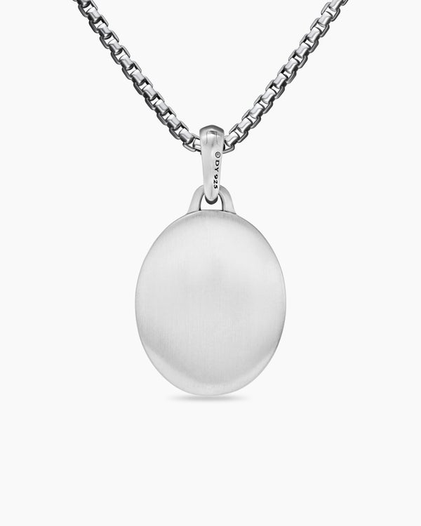 Mary Amulet in Sterling Silver, 20mm