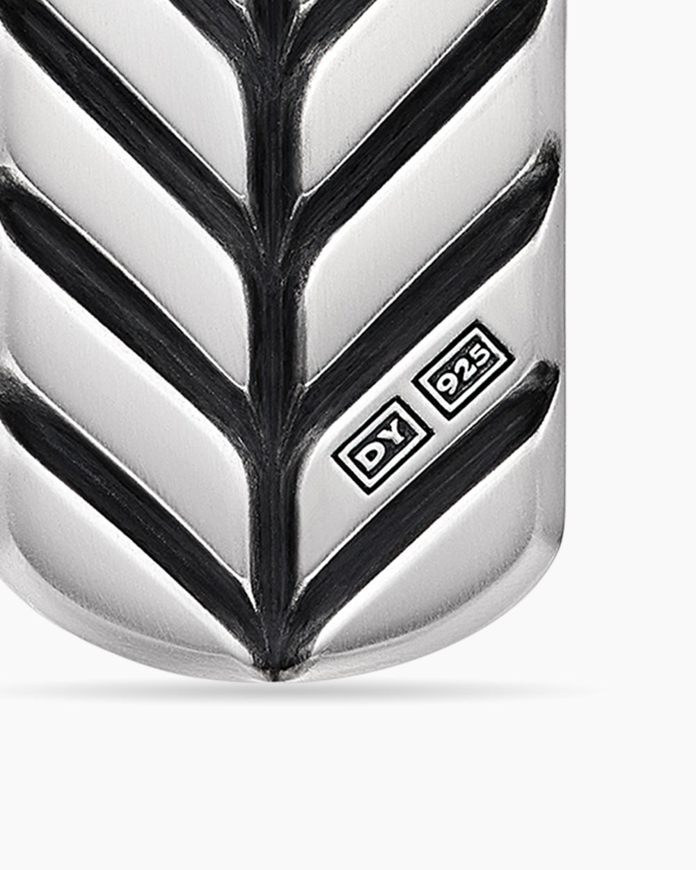 Médaille Chevron en argent sterling avec turquoise américaine, 21 mm hommes