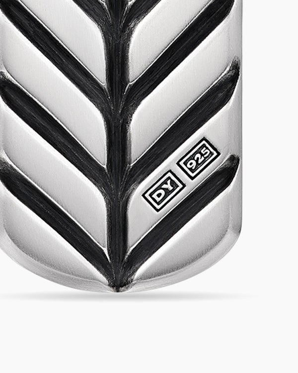 Médaille Chevron en argent sterling avec turquoise américaine, 21 mm