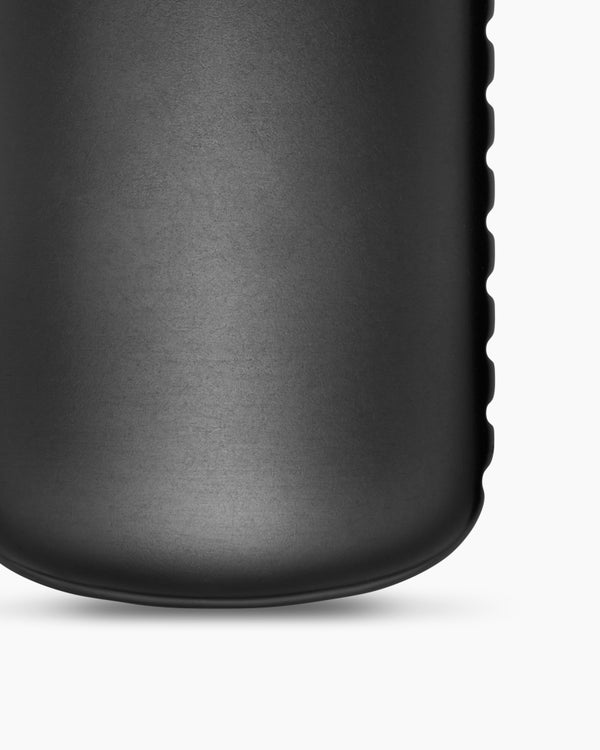 Chevron Tag in Black Titanium, 34mm