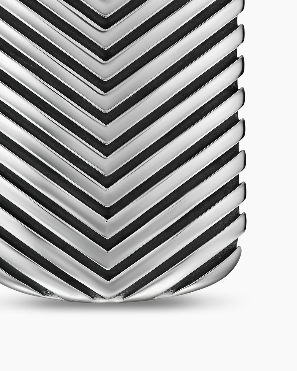 Médaille Chevron en argent sterling, 34 mm hommes