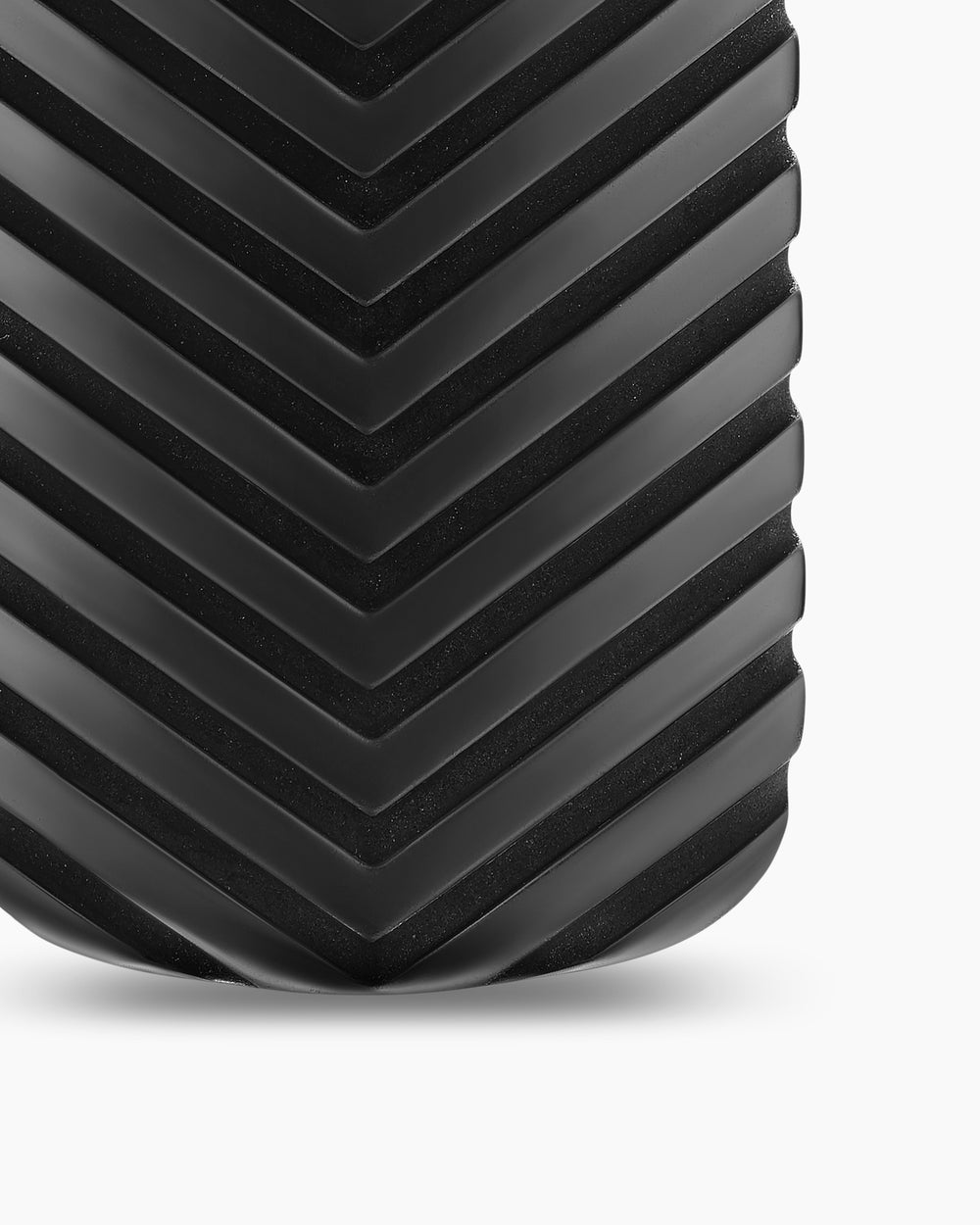 Médaille Chevron en titane noir, 27 mm hommes