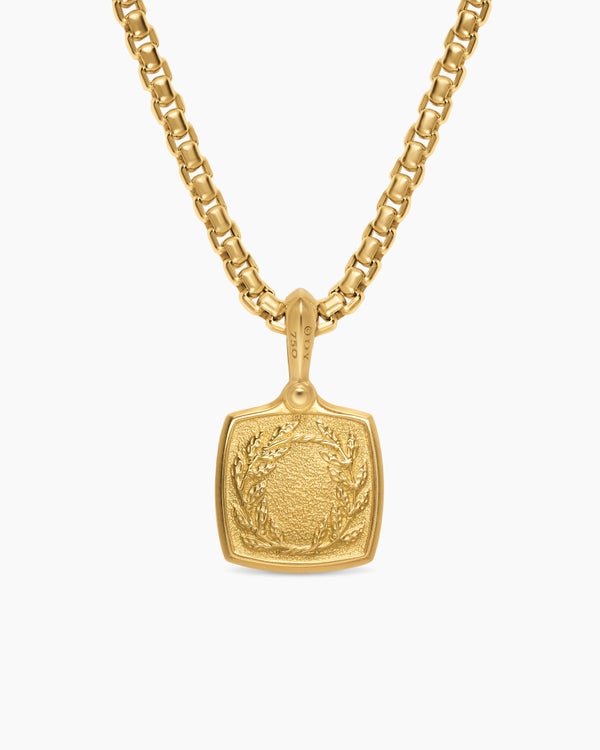 Petrvs® Horse Amulet in 18K Yellow Gold, 15.8mm