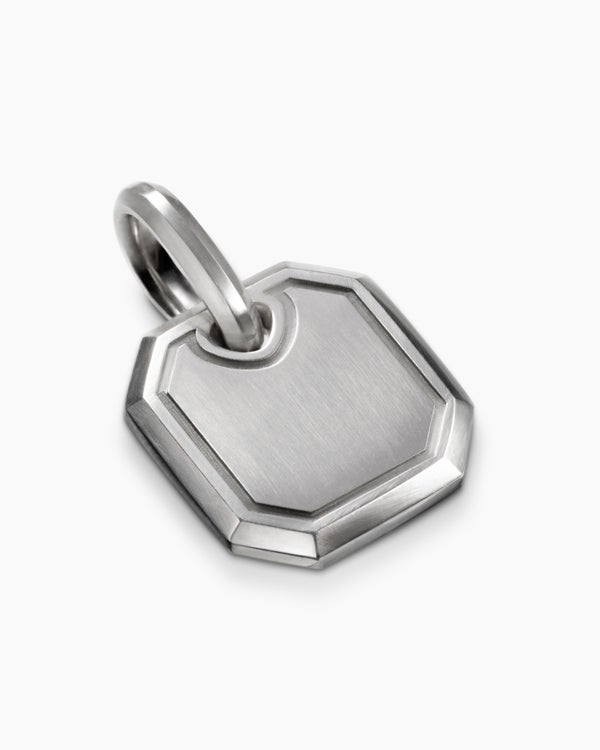 Octagonal Amulet in Platinum, 15mm