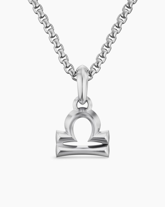 Libra Amulet in Sterling Silver, 17.4mm