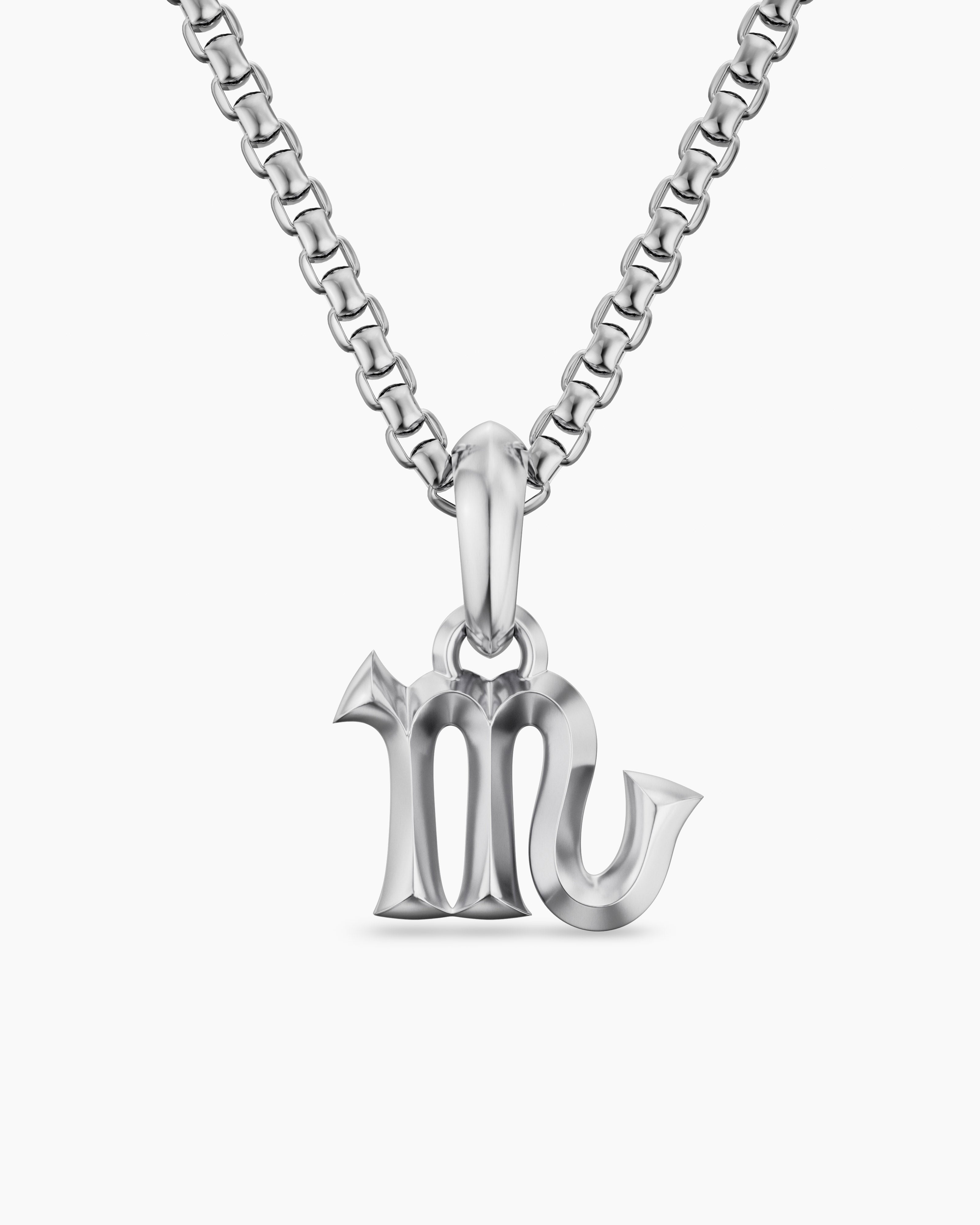 Amulette Scorpion en argent sterling, 15,7 mm hommes 