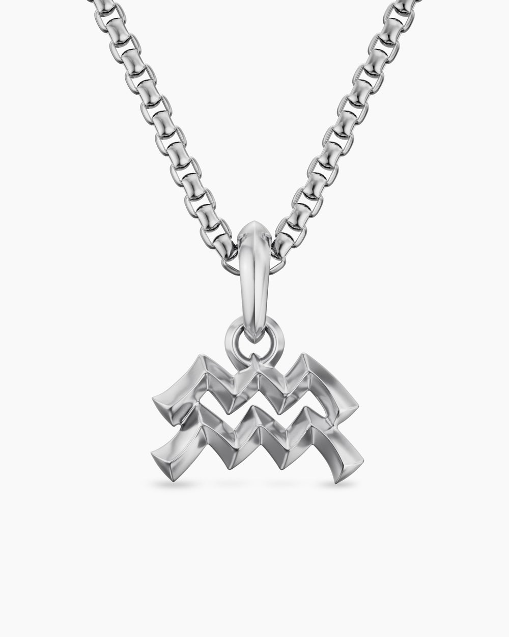 Amulette Verseau en argent sterling, 15,4 mm hommes
