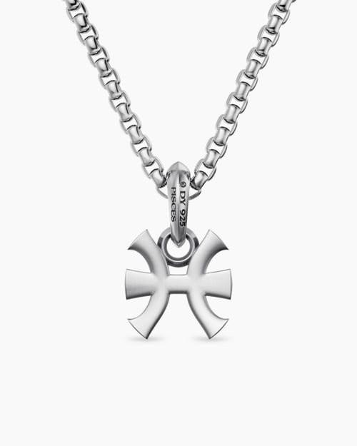 Amulette Poisson en argent sterling, 14,8 mm hommes