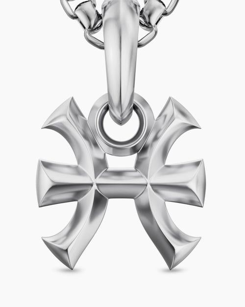 Amulette Poisson en argent sterling, 14,8 mm hommes