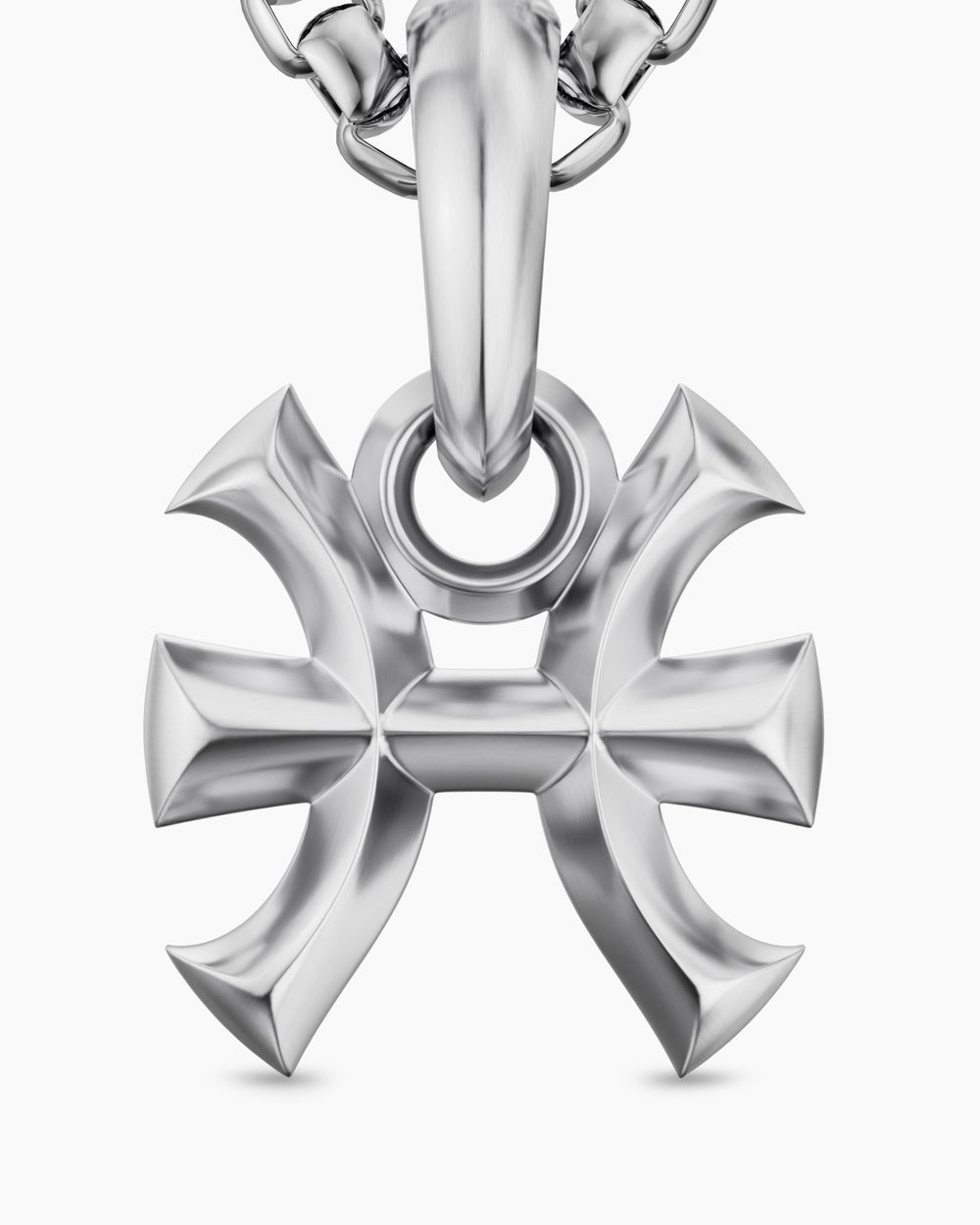 Amulette Poisson en argent sterling, 14,8 mm hommes