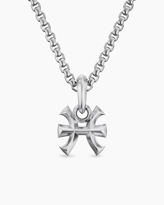Pisces Amulet in Sterling Silver, 14.8mm
